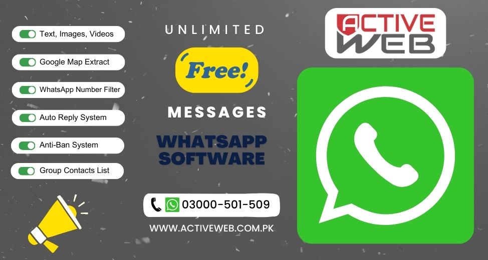 WhatsApp Marketing Software in Pakisatn